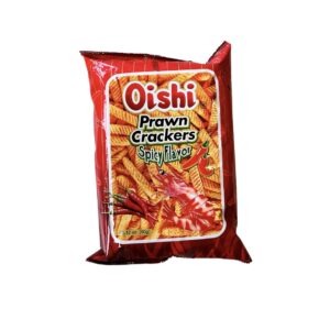 Oishi prawn crackers spicy 90gr 1,70€