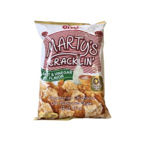 Marty’s cracklin’ salt & vinegar 1,99€