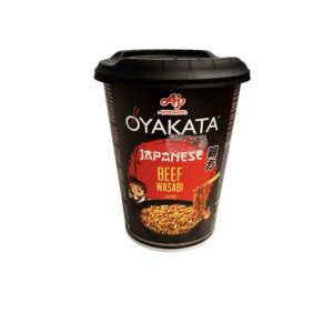 Oyakata beef wasabi cup noodle 1,60€