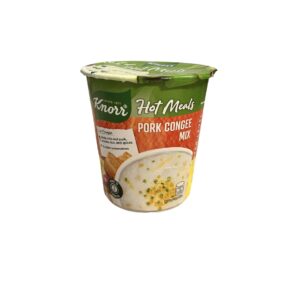 Knorr pork congee mix cup noodle 1,70€