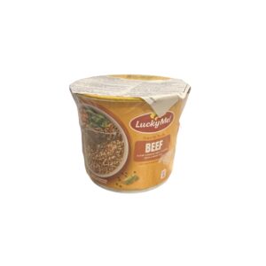 Luckyme beef cup noodle 2,20€