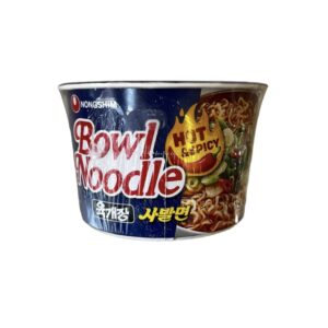 Nongshim bowl hot & spicy 2,30€