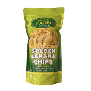 Golden banana chips 2,99€
